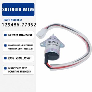 12V Solenoid valve 119653-77950 For John Deere TractorSelect Series Ultimate