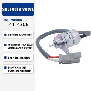 41-6383 12V Solenoid valve For Thermo King KD8545 MD8545 MD-100 MD-200