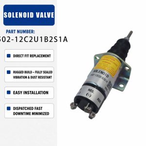 1502-12C2U1B2S1A 12V Solenoid valve For Woodward
