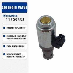 11709633 Solenoid valve 24V For Volvo Loader L90E L110E L150E L110F L120E L120F
