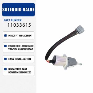11033615 Solenoid valve 12V For Deutz Engine 1011F