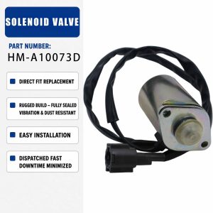 Solenoid Valve HM-A10073D For Hitachi ZAX200-3 ZAX120-3 ZAX130-3 ZAX145W-3