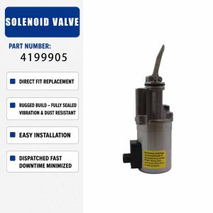 4199905 24V solenoid valve For Deutz BFM1015 INPOST Stop 24V solenoid valve