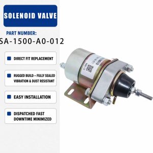 SA1500A0012 12V Solenoid Valve For Trombetta Diesel Engine