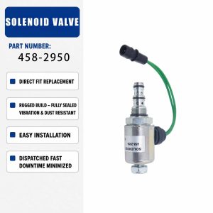 458-2950 4582950 24V Solenoid valve assembly For Caterpillar CAT RM500B Rotary