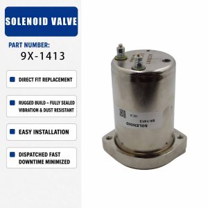 9X-1413 Solenoid valve (12V) For Caterpillar CAT WEG Generator
