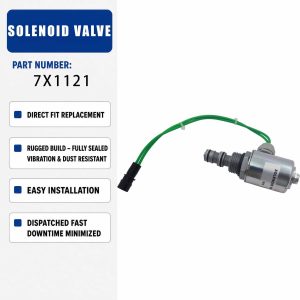 7X-1121 7X1121 24V Solenoid ValveFor Caterpillar CAT 633E II 627E 627F 631E