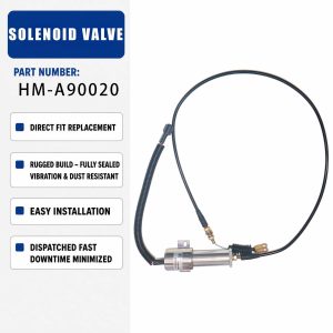 24V Solenoid valve KZ000288 11E1-60100-24 For Hyundai R210-7 R210-5 R210-5D