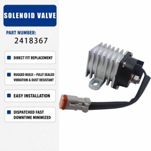 12V Magnetic Switch 241-8367 2418367 For Caterpillar CAT 904H 904B 902 908 906