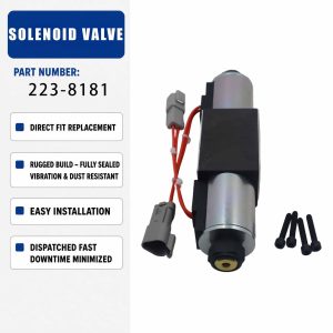 223-8181 2238181 Solenoid valve assembly For Caterpillar CAT 424D 424B 420D
