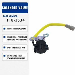 118-3534 Solenoid valve For Caterpillar CAT 773G LRC 770G 795F XQ 793D 793F