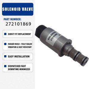 272101869 12V Solenoid valve For XCMG Construction Machinery Parts