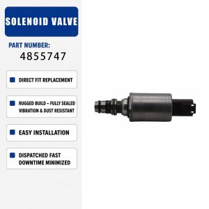 Solenoid valve assembly 485-5747 4855747 For Caterpillar CAT 320 340 317 315