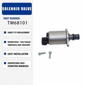 TM68101 24V Hydraulic Proportional Solenoid Valve For Excavator Construction