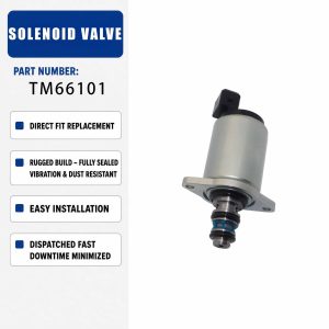 24V Proportional Solenoid Valve TM66101 For Excavator Construction Machinery