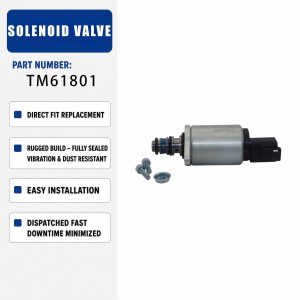 24V Hydraulic Proportional Solenoid Valve TM61801 For Excavator Construction