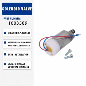 TM 1003589 24V Proportional Solenoid Valve For Excavator Construction Machinery
