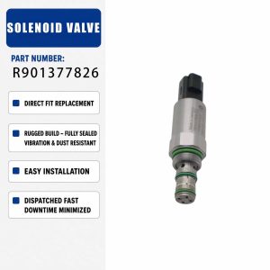 Solenoid Valve R901048962 R902566553 R902602669 For Excavator Engine