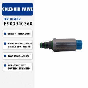 24V Proportional Valve R900940360 For Excavator Construction Machinery Parts