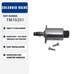12V Proportional Solenoid Valve TM70201 For Excavator Construction Machinery