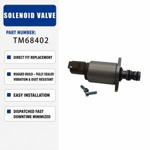 12V Solenoid Valve TM68402 For Engine Excavator Parts