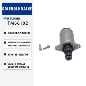 12V Proportional Solenoid Valve TM66102 For Excavator Construction Machinery