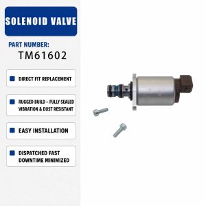 TM61602 12V Proportional Solenoid Valve For Excavator Construction Machinery