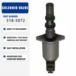 518-5072 5185072 12V Solenoid Valve For Caterpillar CAT 740 Dump truck