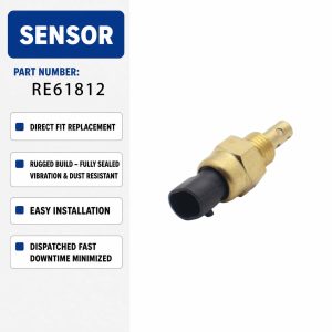 RE61812 Temperature Sensor For John Deere Wheel Loader 550J 810D 772D 770D 824J