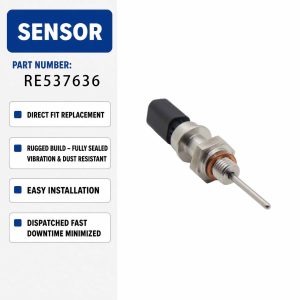RE537636 Water Temperature Sensor For John Deere engine 670G 672G 770G 772G