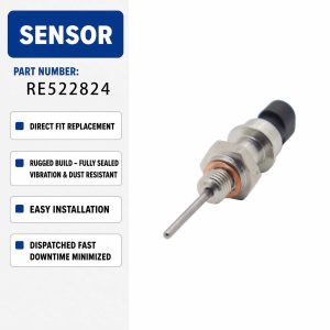 RE522824 Temperature Sensor For John Deere Engine 4045 6068 1010D 1010E 1110D