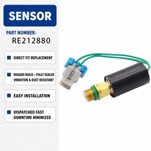 RE212880 Oil Pressure Switch For John Deere Tractor 6010 6100 6105M 6110 6200