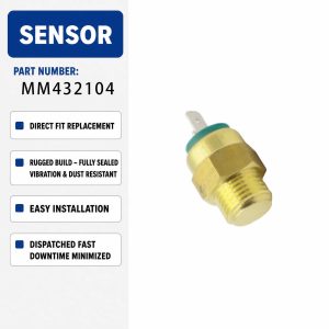 PJ7410752 Water Temperature Sensor For Volvo EC13 EC14 EC15 EC15B EC20 EC20B