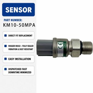 Pressure Sensor KM10-50MPA For Excavator C50 KM10