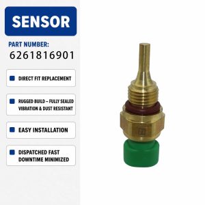 Water Temperature Sensor 6261-81-6901 6261816901 For Komatsu WA200-6 WA250-6