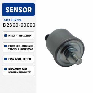 D2300-00000 Oil pressure sensor For Shantui SD13 SD16 SD16E SD16L SD16 SD22
