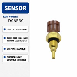 Water Temperature Sensor D06FRC For Construction Machinery Excavator Accessories