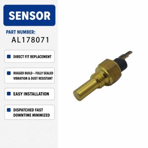 Temperature Sensor AL178071 For John Deere Tractor 1654 1854 2054 2104 5620 6010