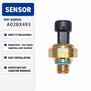 Pressure Sensor A028X493 For Cummins 6CTAA8.3