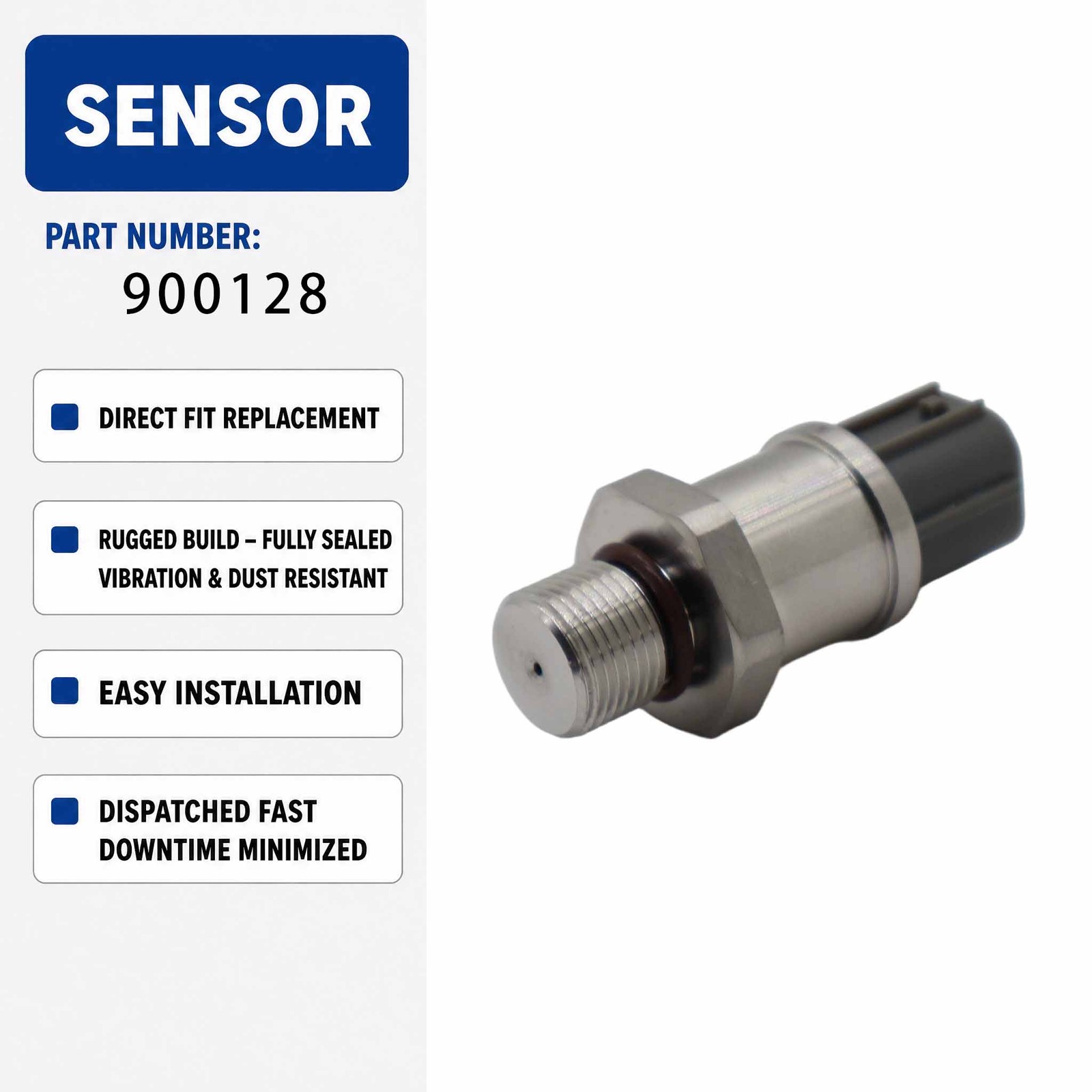 HM-A00028 900128 High Pressure Sensor For Daewoo DH220-5 Excavator