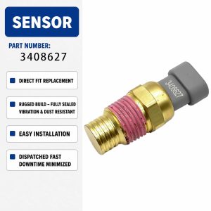 Water Temperature Sensor 3056353 For Cummins Engine 6B5.9 6C8.3 G28 K19 K38 N14