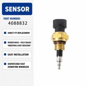 4088832 Water Temperature Sensor For Komatsu PC400-7 PC400-8 Crawler Excavators