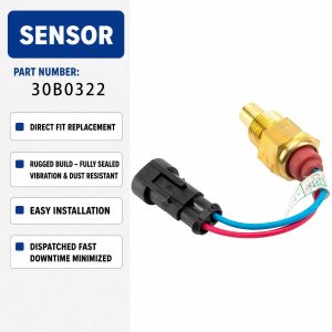 HM-A40050 Water temperature sensor with wire For Liugong 205 225 Crawler