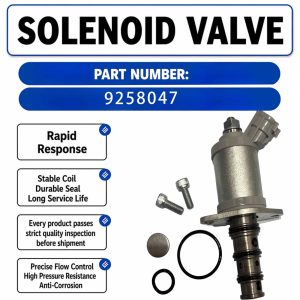 Hydraulic Solenoid Valve 9246518 For ZX200-3 ZX240-3 ZX250-3 ZX330-3 Excavator