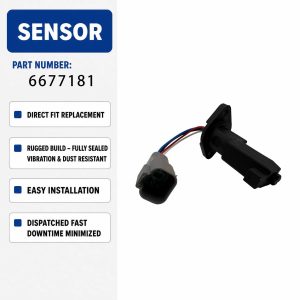 Speed Sensor 6677181 For Bobcat Skid Steer Loader A220 A300 S220 S250 S300