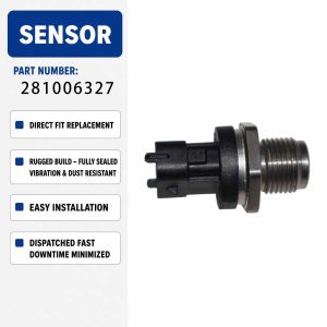 Fuel Rail Pressure Sensor 5297640 For Dodge Ram 2500 3500 6.7L 2007-2012