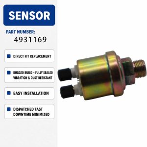4931169 24V Oil Pressure Sensor For Cummins 6BT 6CT 8.3L 6LT Engine