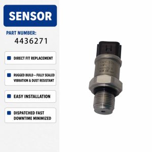 Pressure Sensor 4355012 4436271 4339754 4248773 For Hitachi Excavator EX200-2