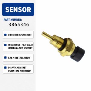Water Temperature Sensor 3865312 F238809 For Cummins L10 M11 ISM N14 Engines