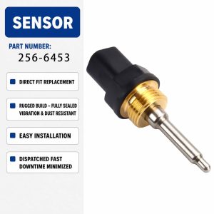 Water Temperature Sensor 256-6453 For Caterpillar CAT CC2.7 CB2.7 CB2.5 Paving